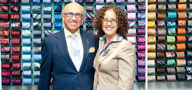 Founder Howard Halpern and his daughter Meredith.