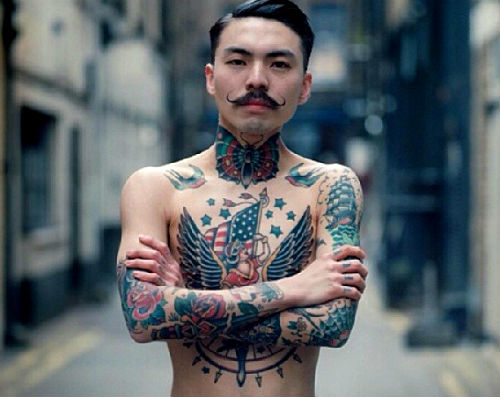 Yoshi's impressive tattoo. Photo by Ink Butter, source: Instagram