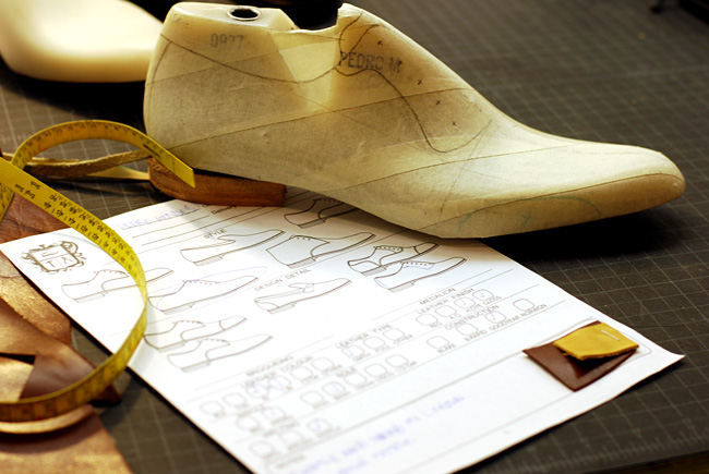 Peter Feeney custom shoes, part 2:&nbsp;designing