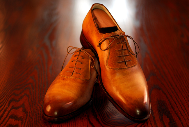 Peter Feeney custom shoes, part 4:&nbsp;completion