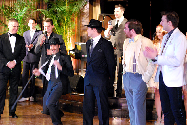 Finalists in the "Best Dressed" competition.