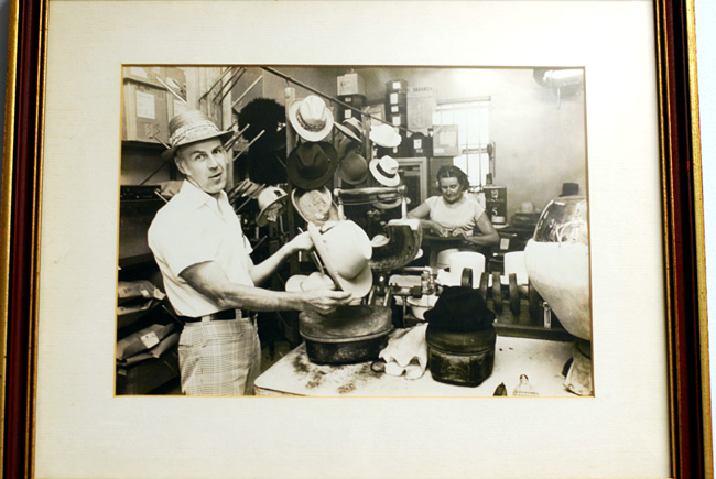 Steve Catleaugh's parents, founders of The Hatter.