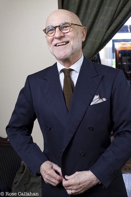 G. Bruce Boyer photographed by Rose Callahan.