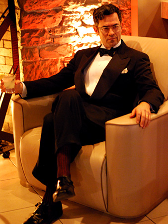 Sorry about the look. I must of have spotted a guy wearing his fedora indoors.