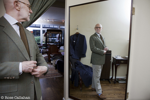 G. Bruce Boyer photographed by Rose Callahan.